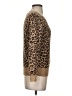 Ann Taylor LOFT Animal Print Brown Pullover Sweater Size XS - photo 4