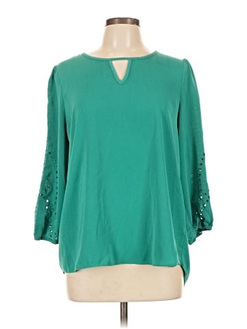 Market and Spruce 3/4 Sleeve Blouse (view 1)
