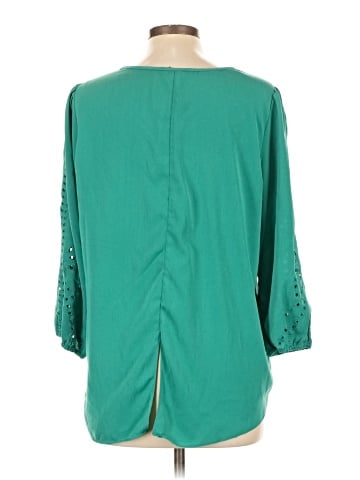 Market and Spruce 3/4 Sleeve Blouse (view 2)