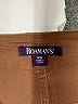Roaman's Solid Brown Cargo Shorts Size 18W - photo 3