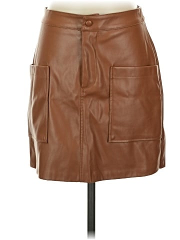 BB Dakota by Steve Madden Faux Leather Skirt (view 1)