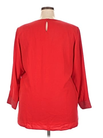 Draper's & Damon's 3/4 Sleeve Top (view 2)