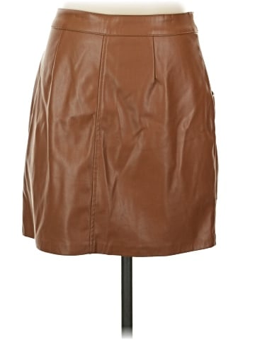 BB Dakota by Steve Madden Faux Leather Skirt (view 2)