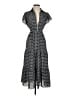 Max Studio 100% Polyester Polka Dots Black Casual Dress Size XS - photo 1