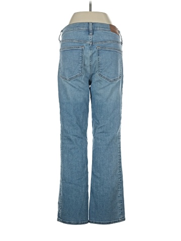 Madewell Kick Out Crop Jeans in Carey Wash (view 2)