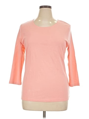 Karen Scott 3/4 Sleeve T-Shirt (view 1)