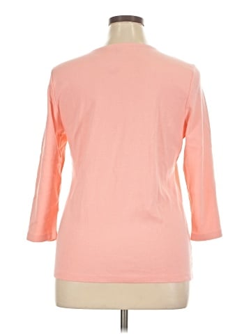 Karen Scott 3/4 Sleeve T-Shirt (view 2)