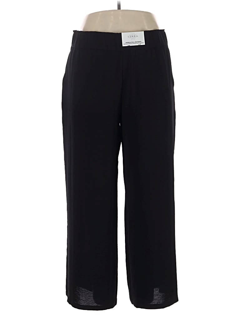 Pre-owned Serra Casual Pants In Black