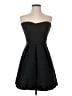 Express Solid Black Cocktail Dress Size XS - photo 1
