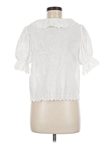 Ultra Pink Short Sleeve Blouse (view 2)
