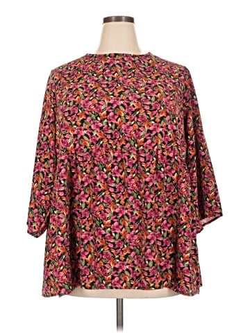 Kim & Cami 3/4 Sleeve Blouse (view 1)