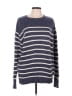 Brandy Melville 100% Cotton Stripes Blue Pullover Sweater Size L - photo 1