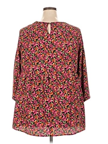 Kim & Cami 3/4 Sleeve Blouse (view 2)