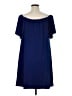 West Loop Solid Blue Casual Dress Size XL - photo 2