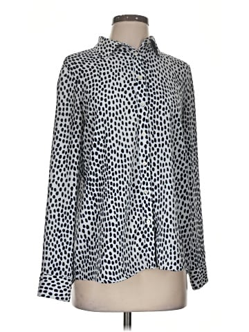J.Crew Factory Store Long Sleeve Blouse (view 1)