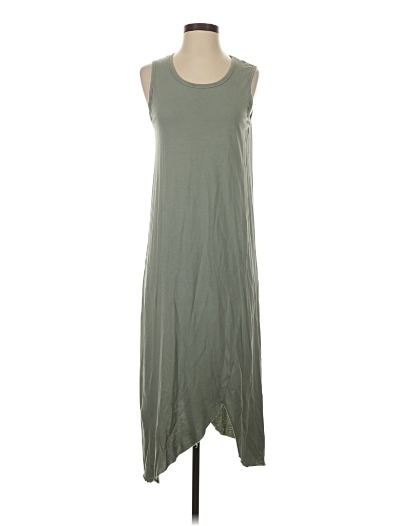Pre-owned Frank & Eileen Casual Dress In Gray
