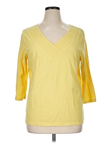 Liz Claiborne 3/4 Sleeve Top (view 1)