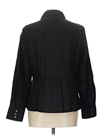 Jones New York Collection 3/4 Sleeve Button-Down Shirt (view 2)