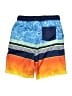 Lands' End 100% Polyester Color Block Blue Board Shorts Size 10 - 12 - photo 2