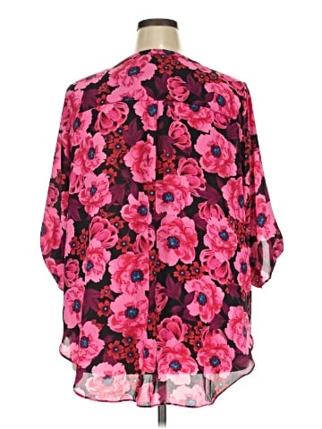 Worthington 3/4 Sleeve Blouse (view 2)