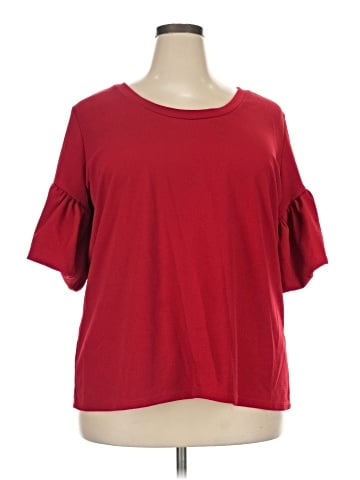 Ashley Stewart Short Sleeve Top (view 1)