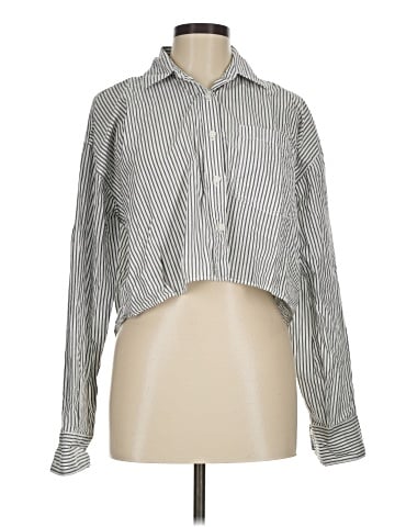 American Eagle Outfitters Long Sleeve Blouse (view 1)