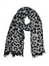 Lulla by Bindya 100% Acrylic Animal Print Gray Scarf One size - photo 1