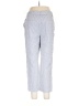 Talbots Chevron-herringbone Blue Casual Pants Size 10 - photo 2