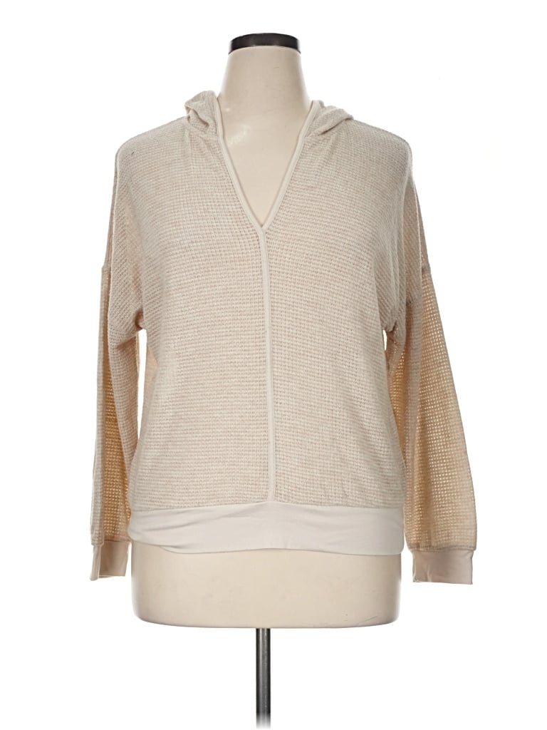 Pre-owned Chenault Zip Up Hoodie In Tan