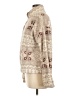 Thread & Supply Print Tan Pullover Sweater Size M - photo 5