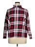 Lands' End Plaid Red Turtleneck Sweater Size 1X - photo 1