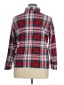 Lands' End Plaid Red Turtleneck Sweater Size 1X - photo 2