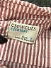 Crewcuts 100% Cotton Stripes Orange Short Sleeve Button-Down Shirt Size 8 - photo 3
