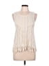 Madewell Ivory Sleeveless Top Size L - photo 1