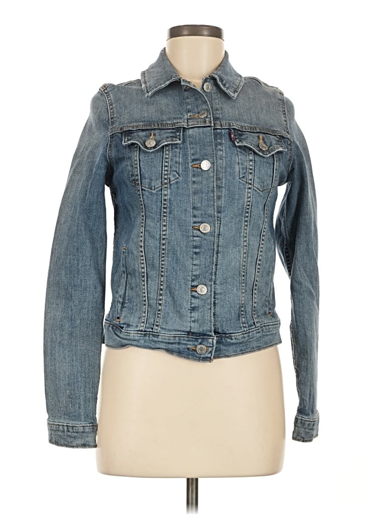 Pre-owned Levi's Denim Jacket In Blue