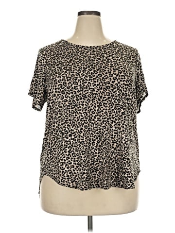 Philosophy Republic Clothing Short Sleeve Blouse (view 1)