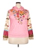 Unbranded Floral Pink Sweatshirt Size XXL (estimated) - photo 1