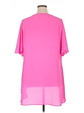 Peter Nygard Short Sleeve Blouse (view 2)