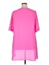 Peter Nygard 100% Polyester Pink Short Sleeve Blouse Size XL - photo 2