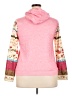 Unbranded Floral Pink Sweatshirt Size XXL (estimated) - photo 2