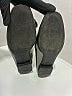 Prada 100% Patent Leather Graphic Gray Loafers Size EU 39 - photo 7