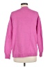 Ann Taylor LOFT Solid Pink Pullover Sweater Size M - photo 2