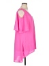 Peter Nygard 100% Polyester Pink Short Sleeve Blouse Size XL - photo 4