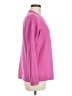 Ann Taylor LOFT Solid Pink Pullover Sweater Size M - photo 4