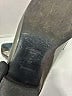 Prada 100% Patent Leather Graphic Gray Loafers Size EU 39 - photo 6