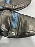 Prada 100% Patent Leather Graphic Gray Loafers Size EU 39 - photo 5
