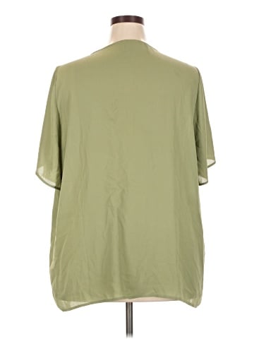 Christopher & Banks Short Sleeve Blouse (view 2)