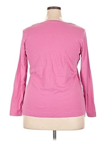 Lands' End 3/4 Sleeve T-Shirt (view 2)