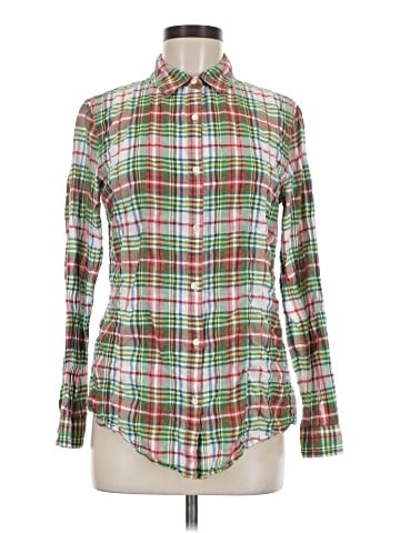 J. McLaughlin Long Sleeve Button-Down Shirt (view 1)