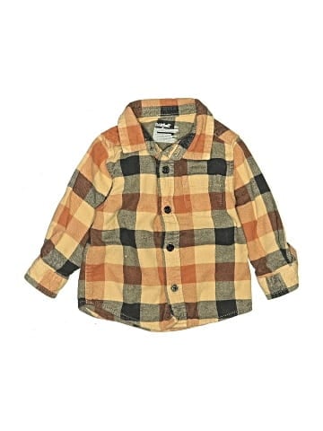 Cat & Jack Long Sleeve Button-Down Shirt (view 1)